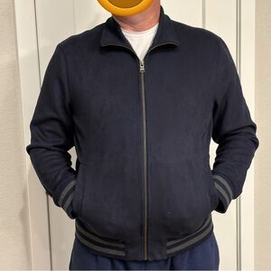 Banana Republic Dark Blue Bomber Jacket